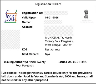 FSSAI LICENCE